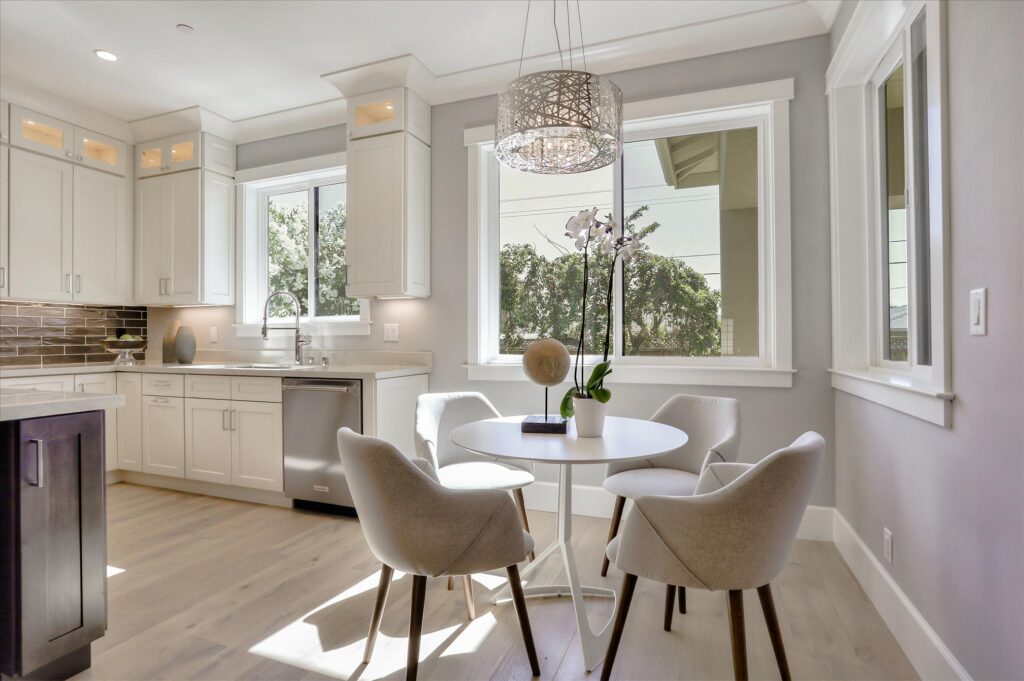 Los Gatos kitchen area corner view