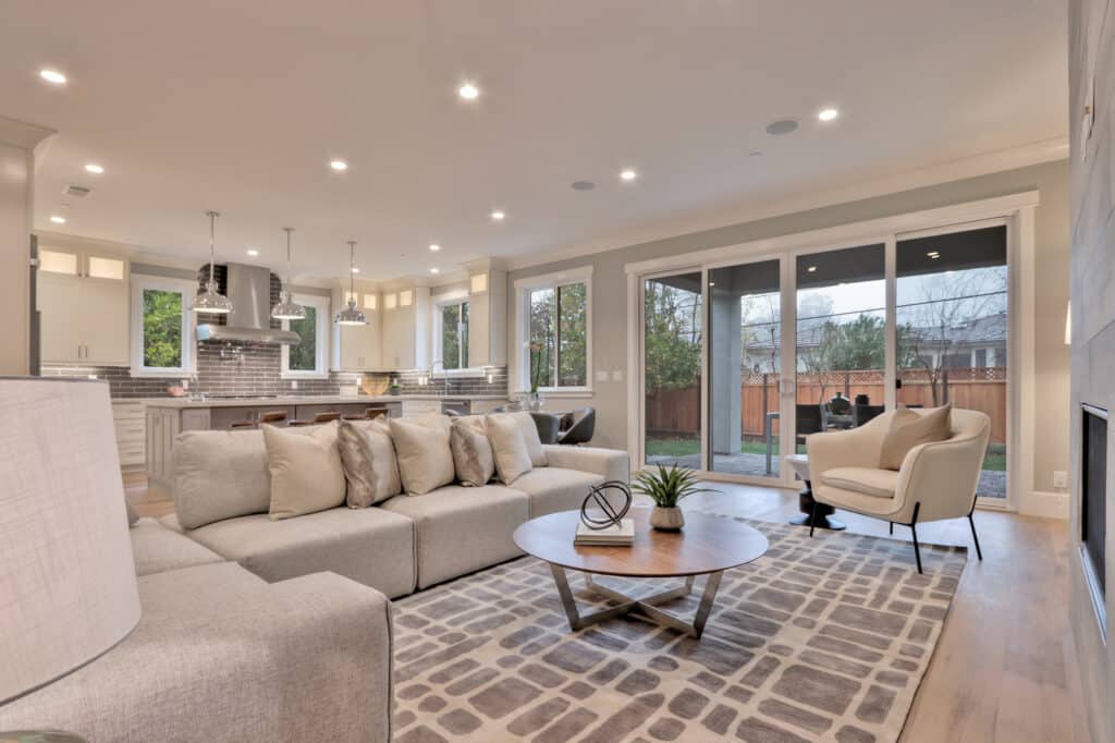 Saratoga living area