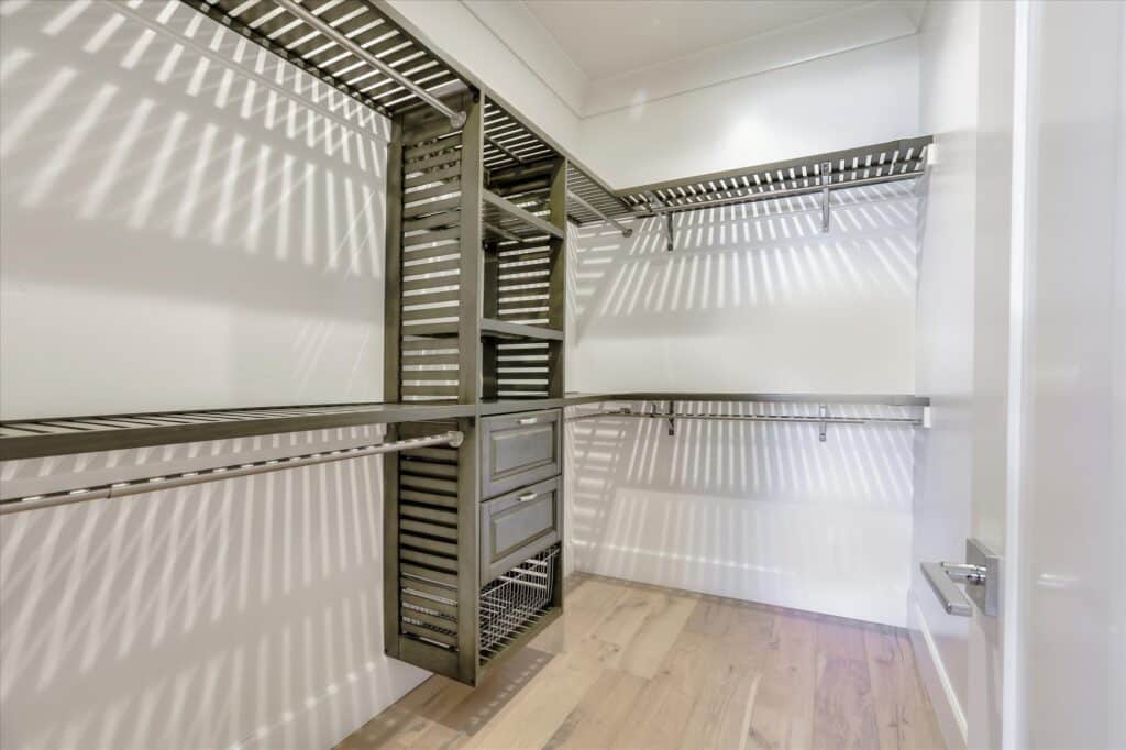 Los Gatos closet side view