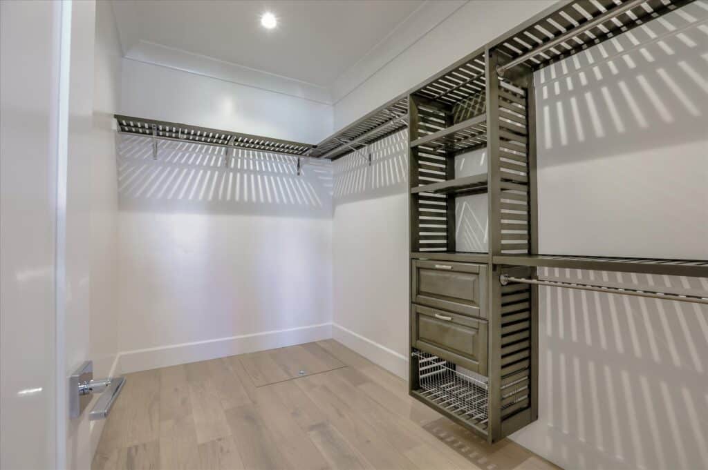 Los Gatos closet side view