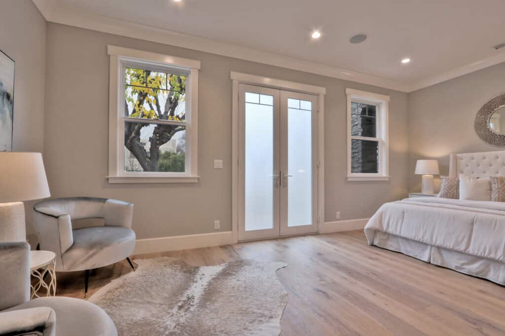 Saratoga master bedroom side view