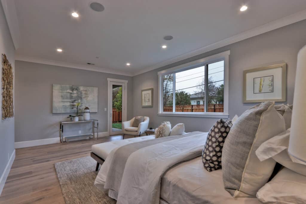Saratoga bedroom corner view