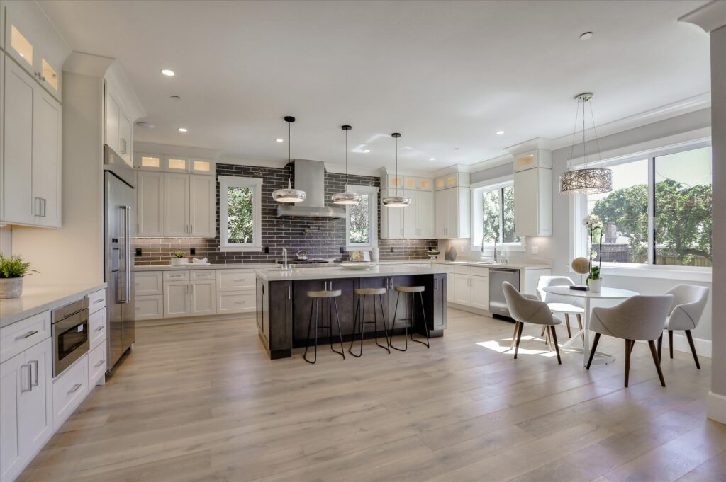 Los Gatos kitchen corner view